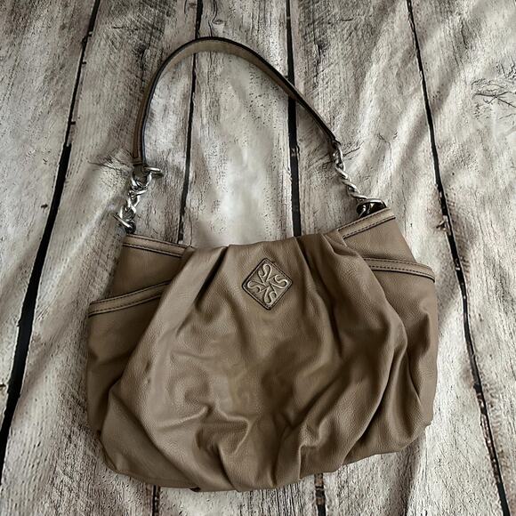 Simply Vera Vera Wang Brown Shoulder Bag - Picture 1 of 6